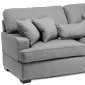 Devlin Sofa & Loveseat Set in Gray Fabric w/Options