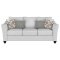 Salizar Sofa 508581 in Gray Mist Fabric by Coaster w/Options