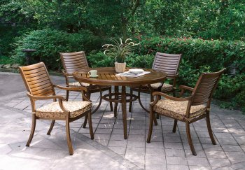 Desiree CM-OT2126-RT Outdoor Patio Round Table w/Options [FAOUT-CM-OT2126-RT]