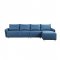 Marcin Sectional Sofa 51820 in Blue Fabric by Acme