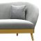 Chloe Sofa TOV-L6146 in Grey Velvet Fabric by TOV Furniture