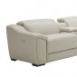 Nova Power Motion Sectional Sofa 6Pc in Silver Grey by J&M