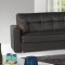 Lego Sofa Bed in Brown Bonded Leather by Rain w/Optional Items