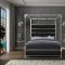 Encore Bed in Black Faux Leather by Meridian w/Options