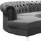 Valentino Sectional Sofa 697 in Fabric by Meridian w/Options