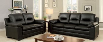 Parma Sofa CM6324BK in Black Leatherette w/Options [FAS-CM6324BK-Parma]