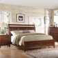 Carmela Bedroom in Walnut by Acme w/Optional Case Goods