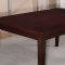 103341 Dining Table by Coaster in Dark Cherry w/Options