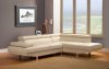 9601 Warren Sectional Sofa Bonded Leather Match by Homelegance