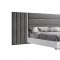 Nina Premium Bedroom in White & Gray by J&M w/Optional Casegoods