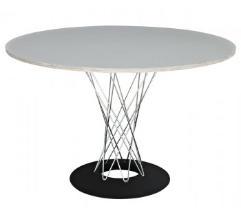 Typhoon Dining Table in White by Modway [MWDS-Typhoon White]