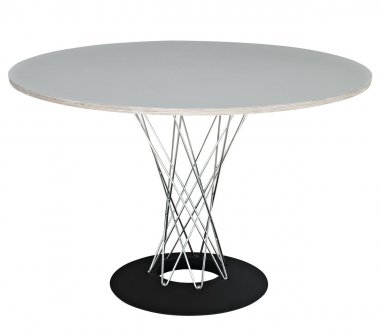 Typhoon Dining Table in White by Modway