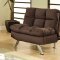 CM2905 Cocoa Beach Sofa Bed in Chocolate Fabric w/Options