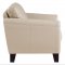 Spivey Sofa 9460BE in Beige Leather by Homelegance w/Options