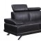 ULV6 Sofa in Chocolate Bonded Leather by Global w/Options