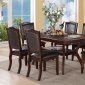 F2290 Dining Set 5Pc in Espresso by Poundex