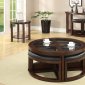 CM4321 Crystal Cove II Coffee Table in Dark Walnut w/Options