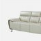 U8750 Sofa in Pearl Bonded Leather by Global w/Options