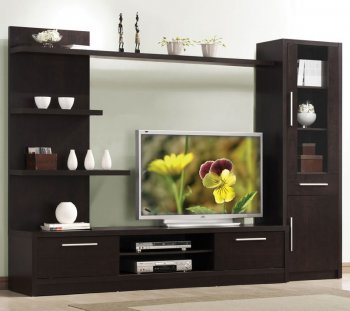 02475 Malloy Wall Unit in Espresso by Acme [AMWU-02475 Malloy]