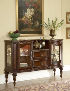 Prenzo 1390-40 Server in Warm Brown by Homelegance [HEBU-1390-40 Prenzo]