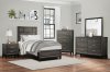 Davi 4Pc Youth Bedroom Set 1645 in Gray by Homelegance