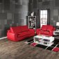 Tekir SM6033 Sofa in Red Bonded Leather Match w/Options