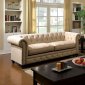 Stanford Sofa CM6269IV in Ivory Fabric w/Options