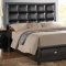 B2840 Bedroom in Black w/Optional Casegoods