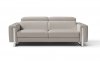 Adriano Sofa & Loveseat Set in Warm Grey Leather by Whiteline