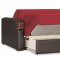 Sleep Plus Sofa Bed in Red Fabric by Casamode w/Options