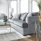 13300 Sofa in Simone Charcoal Fabric by Serta Hughes w/Options