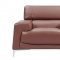 2537 Sofa in Saddle Brown Leather by ESF