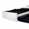 Duette Bed w/Trundle in White Leatherette by Casabianca