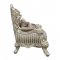 Sorina Chair LV01207 in Fabric & Antique Gold by Acme w/Options