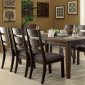 Isadora CM3191T Dining Table in Espresso w/Options