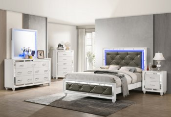 Whitaker 5Pc Bedroom Set 223331 in White by Coaster w/Options [CRBS-223331-Whitaker]