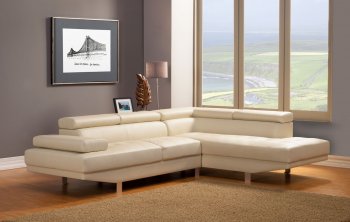 9601 Warren Sectional Sofa Bonded Leather Match by Homelegance [HESS-9601 Warren]