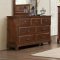 Bardwell Bedroom 1870 in Brown Cherry by Homelegance w/Options