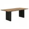 Bradshaw Dining Table 115541 Natural Acacia by Coaster w/Options