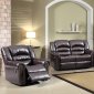 Chelsea Motion Sofa 684 in Brown Bonded Leather w/Optional Items