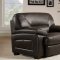 Truffle-Brown Top Grain Leather Modern Sofa & Loveseat Set