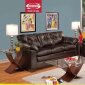 Chocolate Bonded Leather 50355 Hayley Sofa w/Options by Acme