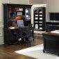 St. Ives Jr Executive Desk 260-HOJ in Chocolate & Cherry Finish