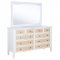 Bexhill Bedroom Set 5Pc 223471 in White & Natural by Coaster