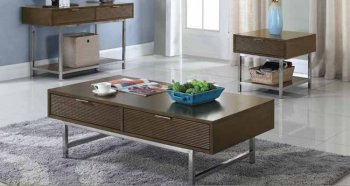 Escher 705308 Coffee Table in Grey by Coaster w/Options [CRCT-705308 Escher]