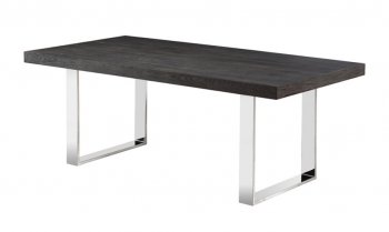 Block Dining Table in Grey Elm by J&M [JMDS-Block Grey Elm]