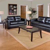 34755 Kaitlyn Sofa in San Marino Black by Chelsea w/Options