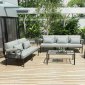 Rajni Modular Outdoor Patio Set OT01761 in Gray by Acme