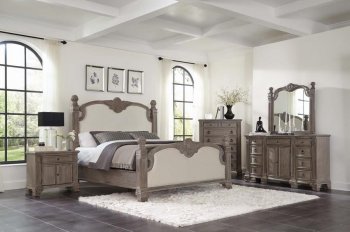 Jenna Bedroom 215681 in Vintage Grey by Coaster w/Options [CRBS-215681-Jenna]