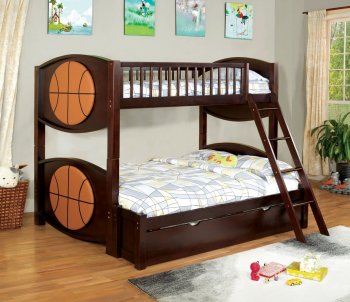 CM-BK066-BSKT-F Olympic V Twin/Full Bunk Bed with Options [FAKB-CM-BK066-BSKT-F Olympic V]